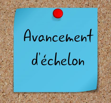 Avancement échelon