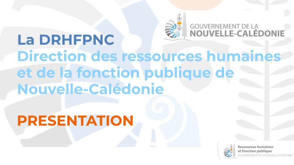 Présentation DRHFPNC